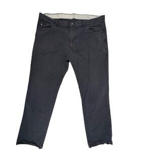 Linksoul Men's Charcoal Gray Casual‎ Cotton Bamboo Blend Pants Size 40x31